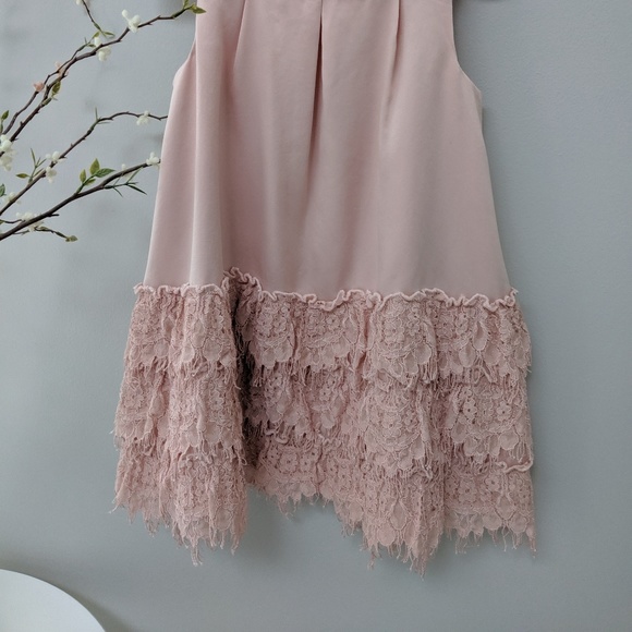 ~Gorgeous Mauve Lace Dress - Picture 5 of 7